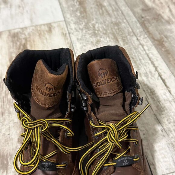 Wolverine Boots for men NEW Waterprof Boots for Work Mens Size 7.5 main image 11